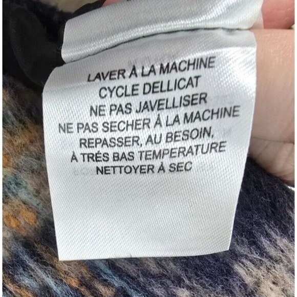 Andersen & Lauth Vest OS Pockets Plaid Sleeveless Mock Neck Snap Closure Casual - Picture 12 of 13